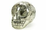 Gleaming Pyrite Skull - Peru #378841-2